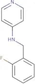 N-[(2-Fluorophenyl)methyl]pyridin-4-amine