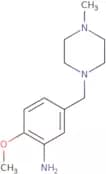 2-Methoxy-5-[(4-methylpiperazin-1-yl)methyl]aniline