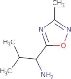 2-Methyl-1-(3-methyl-1,2,4-oxadiazol-5-yl)propan-1-amine