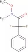 2,2-Difluoro-N-methoxy-N-methyl-2-phenylacetamide