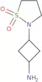 trans-3-​(1,​1-​Dioxido-​2-​isothiazolidinyl)​-cyclobutanamine