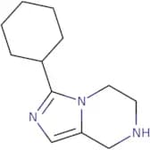 3-Cyclohexyl-5H,6H,7H,8H-imidazo[1,5-a]pyrazine