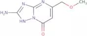 2-Amino-5-(methoxymethyl)-4H,7H-[1,2,4]triazolo[1,5-a]pyrimidin-7-one