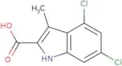 4,6-Dichloro-3-methyl-1H-indole-2-carboxylic acid
