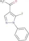 1-(5-Fluoro-1-phenyl-1H-pyrazol-4-yl)ethan-1-one