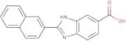 2-(Naphthalen-2-yl)-1H-1,3-benzodiazole-5-carboxylic acid