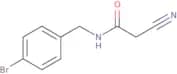 N-[(4-Bromophenyl)methyl]-2-cyanoacetamide