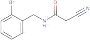 N-[(2-Bromophenyl)methyl]-2-cyanoacetamide
