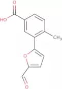 3-(5-Formylfuran-2-yl)-4-methylbenzoic acid