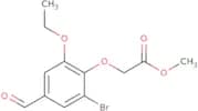 Methyl (2-bromo-6-ethoxy-4-formylphenoxy)acetate