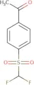 1-(4-Difluoromethanesulfonylphenyl)ethan-1-one