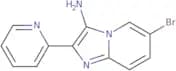 6-Bromo-2-(pyridin-2-yl)imidazo[1,2-a]pyridin-3-amine