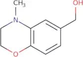 (4-Methyl-3,4-dihydro-2H-1,4-benzoxazin-6-yl)methanol