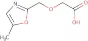 2-[(5-Methyl-1,3-oxazol-2-yl)methoxy]acetic acid