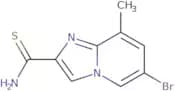6-Bromo-8-methylimidazo[1,2-a]pyridine-2-carbothioamide