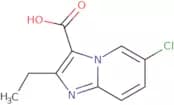 6-chloro-2-ethylimidazo[1,2-a]pyridine-3-carboxylic acid
