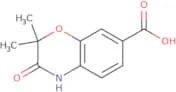 2,2-Dimethyl-3-oxo-3,4-dihydro-2H-1,4-benzoxazine-7-carboxylic acid