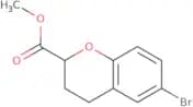 Methyl 6-bromo-3,4-dihydro-2H-1-benzopyran-2-carboxylate