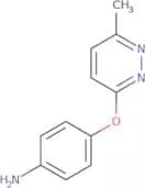 4-[(6-Methylpyridazin-3-yl)oxy]aniline