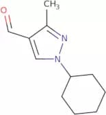 1-Cyclohexyl-3-methyl-1H-pyrazole-4-carbaldehyde