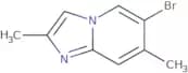 6-Bromo-2,7-dimethylimidazo[1,2-a]pyridine