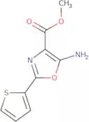 Methyl 5-amino-2-(thiophen-2-yl)-1,3-oxazole-4-carboxylate