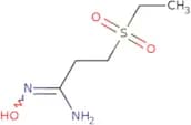 3-(Ethanesulfonyl)-N'-hydroxypropanimidamide