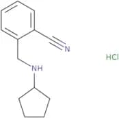 2-[(Cyclopentylamino)methyl]benzonitrile hydrochloride