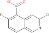 3-Chloro-6-fluoro-5-nitroisoquinoline