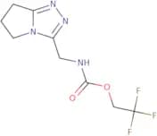 2,2,2-Trifluoroethyl N-{5H,6H,7H-pyrrolo[2,1-c][1,2,4]triazol-3-ylmethyl}carbamate
