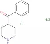(2-Chlorophenyl)(piperidin-4-yl)methanone hydrochloride