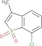 7-Chloro-3-methyl-1λ⁶-benzothiophene-1,1-dione