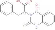 2-(4-Oxo-2-sulfanyl-3,4-dihydroquinazolin-3-yl)-3-phenylpropanoic acid