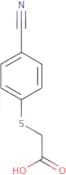 2-[(4-Cyanophenyl)sulfanyl]acetic acid