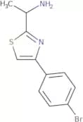 1-[4-(4-Bromophenyl)-1,3-thiazol-2-yl]ethan-1-amine