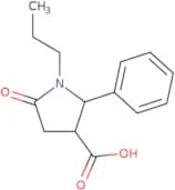 5-Oxo-2-phenyl-1-propylpyrrolidine-3-carboxylic acid