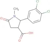2-(3,4-Dichlorophenyl)-1-methyl-5-oxopyrrolidine-3-carboxylic acid