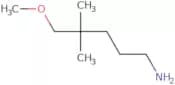 5-Methoxy-4,4-dimethylpentan-1-amine