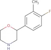 2-(4-Fluoro-3-methylphenyl)morpholine