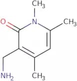 3-(Aminomethyl)-1,4,6-trimethyl-1,2-dihydropyridin-2-one
