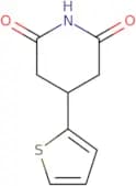 4-(Thiophen-2-yl)piperidine-2,6-dione