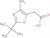2-(2-tert-Butyl-4-methyl-1,3-oxazol-5-yl)acetic acid