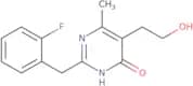2-[(2-Fluorophenyl)methyl]-5-(2-hydroxyethyl)-6-methyl-3,4-dihydropyrimidin-4-one