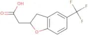 2-[5-(Trifluoromethyl)-2,3-dihydro-1-benzofuran-2-yl]acetic acid
