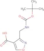 3-({[(tert-Butoxy)carbonyl]amino}methyl)-1,2-oxazole-4-carboxylic acid