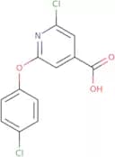 2-Chloro-6-(4-chlorophenoxy)pyridine-4-carboxylic acid