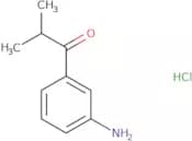 1-(3-Aminophenyl)-2-methylpropan-1-one hydrochloride