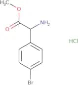 Methyl 2-amino-2-(4-bromophenyl)acetate hydrochloride
