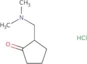 2-[(Dimethylamino)methyl]cyclopentan-1-one hydrochloride