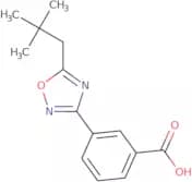 3-[5-(2,2-Dimethylpropyl)-1,2,4-oxadiazol-3-yl]benzoic acid